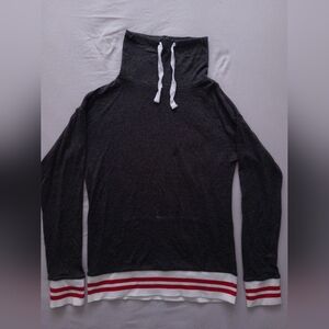 Ardene Black Sweater with White Label